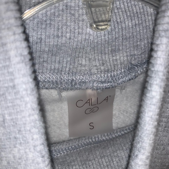 Gray Calia Turtleneck Sweatshirt - Picture 2 of 4
